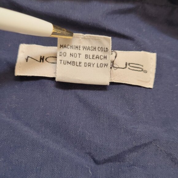 Nicklaus Mens Black Watch Plaid Jacket Golf Lightweight Logo Patch Vintage Zipup - Picture 7 of 13